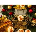 thumbnail image 1 of Teissuly Christmas Decor 10 LEDs Strings Christmas Tree Holiday Party Decoration Lantern Teissuly WER202310164487, 1 of 3