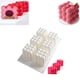 thumbnail image 1 of Molde de silicona con forma de cubo mágico para tartas, 6 cavidades, para mousse y postres., 1 of 7