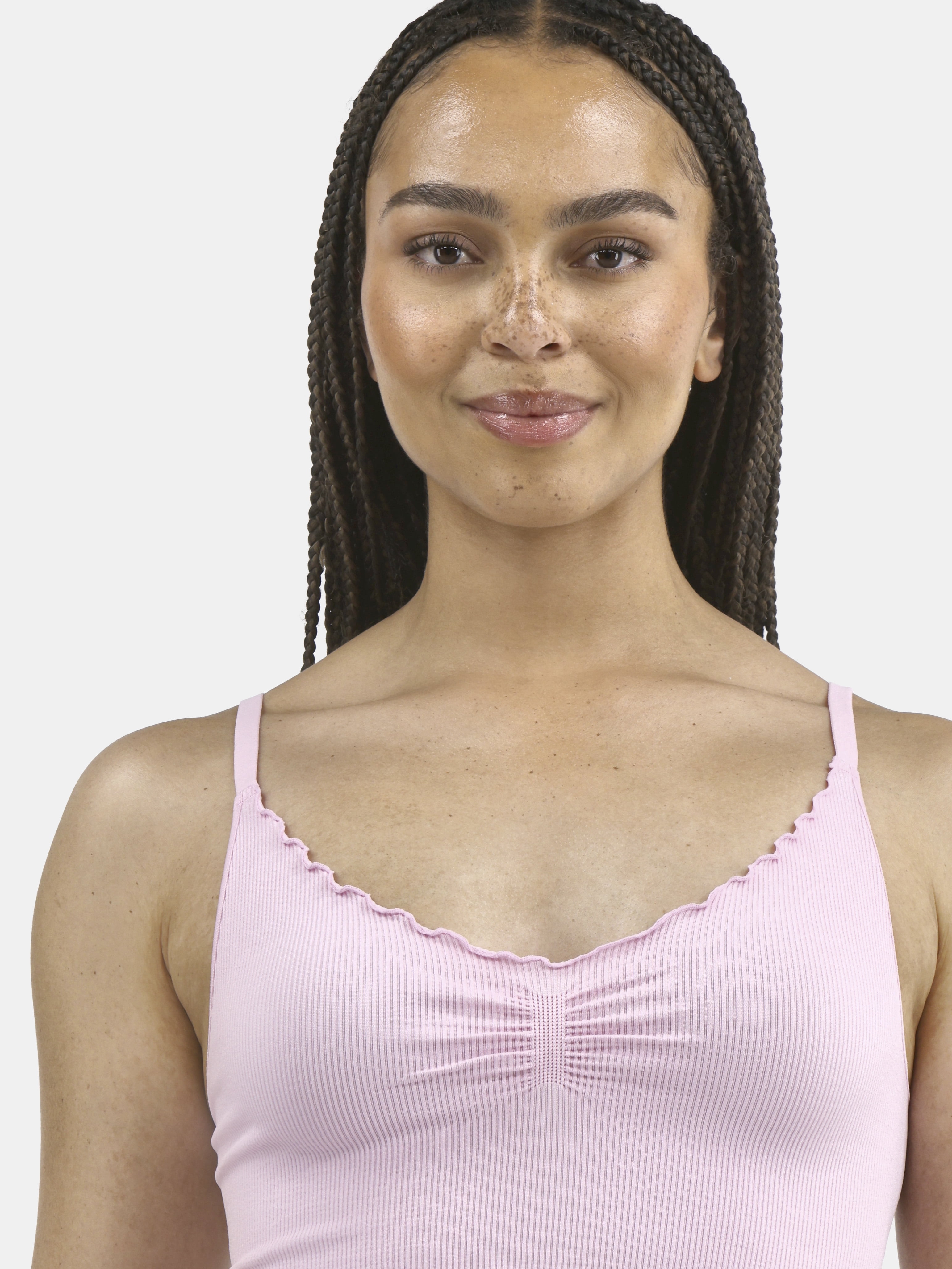 No Boundaries Women's Ruffle Cami, Size XS-3XL
