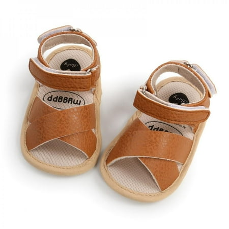 

Promotion!Baby Girls Boys Fashion Sandals Cute Summer Soft Sole Flat Shoes Infant Non-Slip First Walkers
