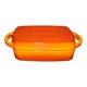 thumbnail image 1 of Bruntmor - Horno holandés de hierro fundido cuadrado 2 en 1 con asas, juego de utensilios de cocina, 1 of 6