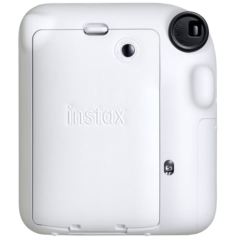 Fujifilm Instax Mini 12 Instant Camera Clay White Bundle with Fuji
