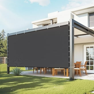 Gale Pacific 462178 Outback 95 Roller Shade 4 x 8 ft.- Walnut