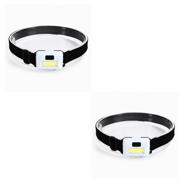 Soidarity Linterna frontal LED para acampar, luz frontal ajustable para adultos, linterna de emergencia con pilas, equipo de lámpara para mochilero Type2 NO2 Soidarity CBP227252