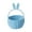 Blue, variant on Easter Egg Basket,Cute Bunny Ear Baskets with Handle,Rattan Woven Picnic Flower Basket Storage Bins for Organizing Toys Snack Party Supplies Easter Decorations
