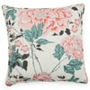 Vintage Floral Decorative Throw Pillow, 20x20" by Drew Barrymore Flower Home