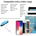 thumbnail image 4 of Lightning to 3.5 mm Headphone Jack Audio Aux Adapter [Apple MFi Certified], iPhone 3.5mm Headphones/Earphones Jack Aux Audio Dongle Adapter Compatible with iPhone 14 Pro Max/13/12/11/X/8/7-All iOS, 4 of 5
