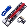 thumbnail image 2 of Matsuzay PCI-E 1x a 16x Tarjeta vertical Computadora Minería Tarjeta de video Placa de extensión Extensor PCI-Express Juegos de teclado y mouse para computadora, 2 of 8