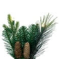thumbnail image 6 of Vickerman 24" Emerald Mixed Fir Artificial Christmas Wreath with LED Warm White Lights, 6 of 6