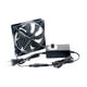 thumbnail image 3 of Controlador de velocidad del ventilador del servidor con ventilador de refrigeración sin escobillas, ventilador portátil para gabinete de computadora, 3 of 9