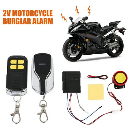 High Quanlity Smart 12V Motorcycle Bike Anti-theft Security Alarm System Remote