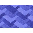 thumbnail image 1 of Ahgly Company Indoor Rectangle Patterned Sky Blue Dress Blue Area Rugs, 7' x 10', 1 of 6