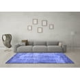 thumbnail image 3 of Ahgly Company Machine Washable Indoor Rectangle Persian Blue Bohemian Area Rugs, 4' x 6', 3 of 4