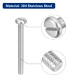 thumbnail image 4 of 304 Stainless Steel Machine Screws, 10 Pack M5x50mm Slotted Drive Pan Head Screw Bolts, 4 of 5