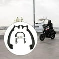 thumbnail image 4 of Barras de agarre para pasajeros de motocicleta Soledad para FZ-07 2013-2016 negro, 4 of 6