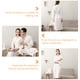 thumbnail image 4 of 1 bata de dormir multiusos de poliéster práctica para parejas (mujer, M), 4 of 7