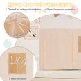 thumbnail image 4 of Gymax Kids Play Tent w/Padded Mat Light String Glow-in-the-dark Fabric Colorful Flags, 4 of 10