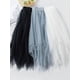 thumbnail image 5 of Una falda de gasa irregular gris para mujer, falda de gasa de temperamento de talla única, falda versátil, 5 of 5