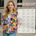 thumbnail image 7 of DISNIMO Abstract Art Printed Jackets for Women Zip Up Sweatshirts Long Sleeve Outwear Fall Winter Sweatshirts, 3XL, 7 of 7