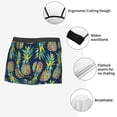 thumbnail image 6 of Disketp Colorful Pineapples Men'S Boxer Briefs,Soft And Breathable Cotton Underwear With Comfortflex Waistband, 6 of 8