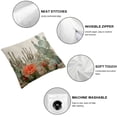 thumbnail image 4 of BANET Throw Pillow Covers Tropical Plants Decorative Pillow Cases Green Pillowcase Summer Outdoor for Home Couch Sofa 18x18in, 4 of 5