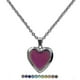 thumbnail image 1 of Collar con colgante de corazón y control de temperatura que cambia de color yuxing 50574, 1 of 5