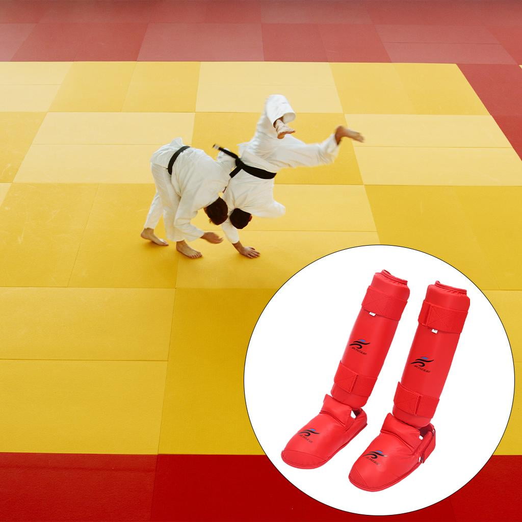 Boxing Shin Guards Leg Kickboxing Martial Arts Karate Pads Protective Gear MMA for Link
