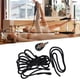 thumbnail image 5 of Reformer de Pilates, cuerdas de tracción, asas de Pilates, equipo de entrenamiento, cama de Pilates Core con rueda roja, 5 of 9