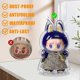 thumbnail image 4 of Protective Case for LABUBU Pronounce Wings of FortuneTransparent Acrylic Display Box with-M, 4 of 5