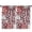 Red Floral and, variant on Blackout Kids Curtains,Multicolor Ethnic Paisley and Floral Pattern Childrens Insulated Curtains Set Of 2,Bedroom Essentials,Toddler Room Decor 42x54in(106x137cm)