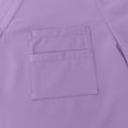 thumbnail image 5 of Karymi Womens Tops Dressy Casual Scrub Set, V-Neck Short Sleeve Multi-Pocket Top + Elastic Drawstring Waist Pants, Comfortable Stretch Breathable Medical Uniform Going Out Tops, 5 of 9
