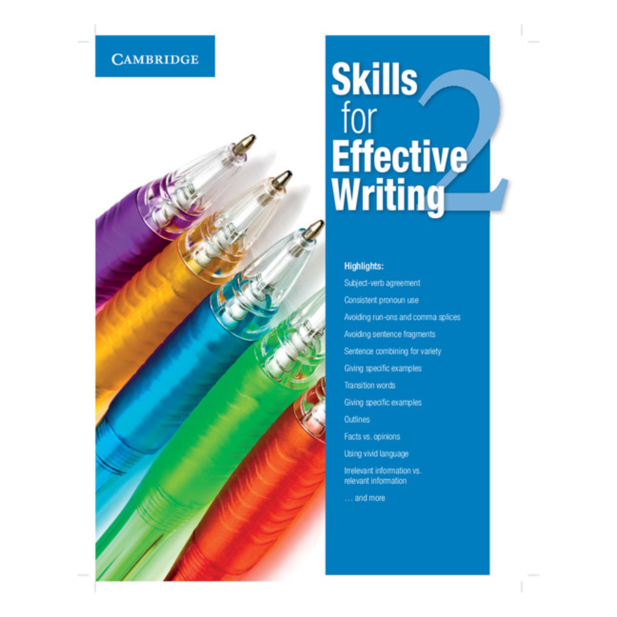 Skills for Effective Writing Skills for Effective Writing Level 2 Student's Book, (Paperback)