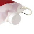thumbnail image 4 of Monedero de vino Calcetín de vacaciones Bolsa de dispensador de vino Papá Noel; bajo F brillar Electrónica, 4 of 5