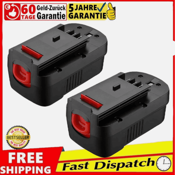 2X HPB18 4.8AH 18V HPB18-OPE 244760 18V NI-MH Battery Replace for B Decker
