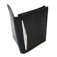 thumbnail image 6 of Black Genuine Leather ID Credit Cards Pocket Business Center Flap Men's Thin Wallet, 6 of 7