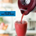 thumbnail image 3 of Kenmore 64 oz Stand Blender, 1200W, Smoothie & Ice Crush Modes, Red, Stylish & High-Powered Blender, 3 of 8