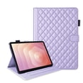 thumbnail image 3 of For Samsung Galaxy Tab S11 11 inch Case, Rhombus Pattern Multiple Viewing Angles Stand Slim Folio Cover (Purple), 3 of 6