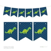 Pennant Party Banner Dinosaur