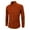 Brown, variant on Kureaily Men's Corduroy Shirt Long Sleeve Slim Fit Casual Stylish Button Down Top For Daily Wear Outdoor Activities Vacation Wedding Shirts