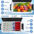 thumbnail image 2 of Erommy 58 Quart Premium Mini Refrigerator Outdoor Portable, -4~68, APP Control 12/24V DC and 100V to 240V AC 45W, 2 of 6