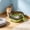 B, variant on Semi Enclosed High Back Cat Litter Box with Scoop - Splash Proof Design, Leakage Proof Plastic, Spacious Open Top for Small Cats Under 10 lbs, Litter Mat with Pedal, Litter Box For Cats, Beige