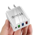 thumbnail image 5 of 3 USB Cargador rápido 3.1A Carga rápida PD Tipo-C Adaptador de corriente para teléfono Tablet, 5 of 5