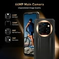 thumbnail image 5 of OUKITEL WP39 PRO Rugged Smartphone 5G, 36GB RAM 512GB ROM, 11000mAh(33W) Battery Mobile Phones,Gold, 5 of 6