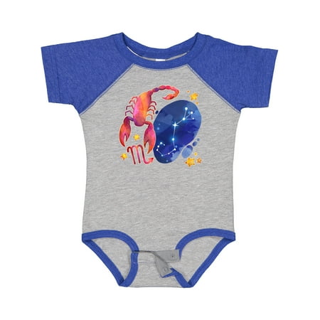 

Inktastic Scorpio Constellation Zodiac Sign Illustration Gift Baby Boy or Baby Girl Bodysuit