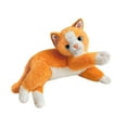 thumbnail image 4 of Juguete realista para gatos, muñeco de gato abrazable, gatito de peluche realista para niños Naranja, 4 of 9