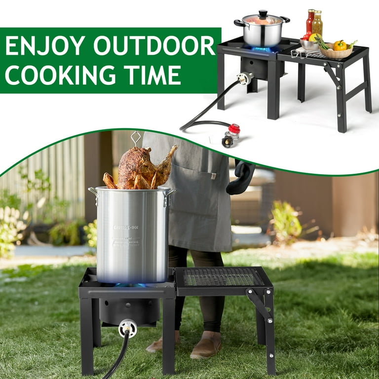 Ktaxon Propane Stove, 50000 BTU Outdoor Cooker, Portable Gas