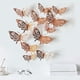 thumbnail image 1 of de decoración de pared de mariposas en 3D, 12 piezas, 3 tamaños, decoración de tartas de mariposas, calcomanías de pared de mariposas para BLESIY Pegatinas de pared, 1 of 8