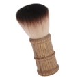 thumbnail image 3 of Hair Cutting Neck Dust Brush Home Salon Barber Fiber Hair Wooden Handle Face Neck Hair Dust Cleaning Brush, 3 of 5