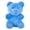 Blue, variant on Small Gummy Bear Plush, Pink, 6", Valentine's Day by Way To Celebrate