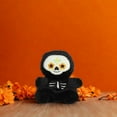 thumbnail image 6 of Aurora® Spooky Palm Pals™ Santiago Sugar Skull™ Stuffed Animal - Pocket-Sized Play - Collectable Fun - Black 5 Inches, 6 of 6